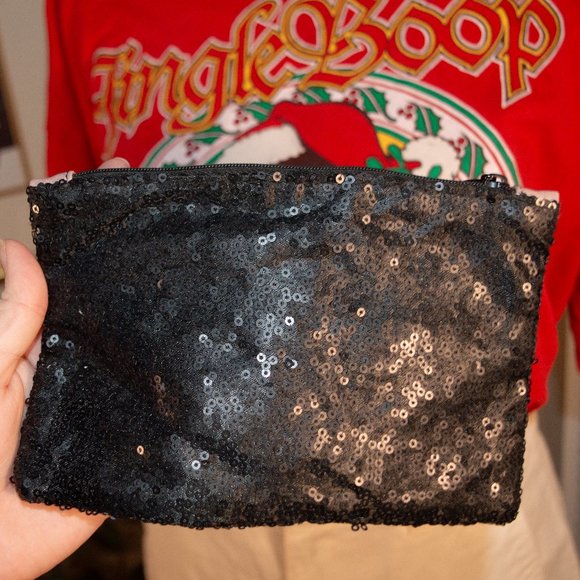 Betty Boop x Ipsy Sequined Cosmetic Bag Clutch - Picture 3 of 4